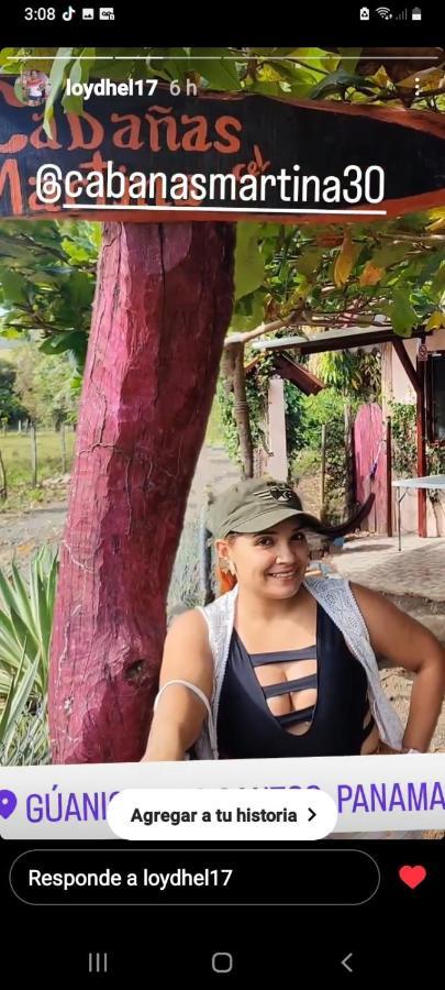 Cabanas Martina Surf Playa Guanico Pedregal エクステリア 写真
